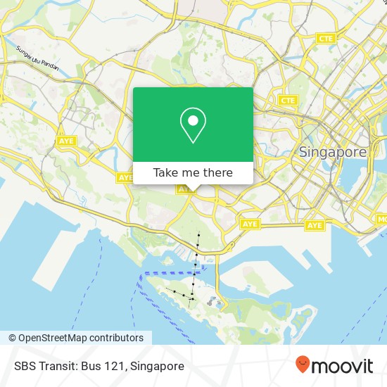 SBS Transit: Bus 121地图