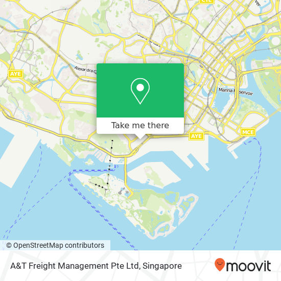 A&T Freight Management Pte Ltd map