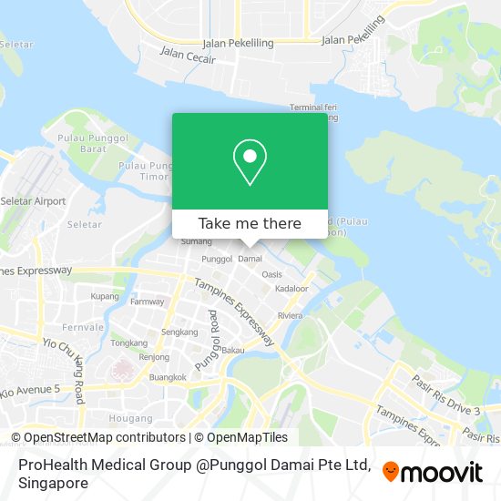 ProHealth Medical Group @Punggol Damai Pte Ltd map