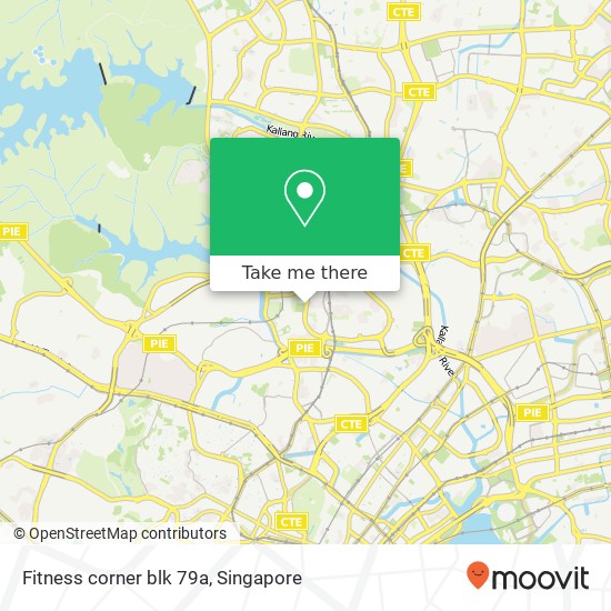 Fitness corner blk 79a地图