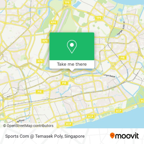 Sports Com @ Temasek Poly map