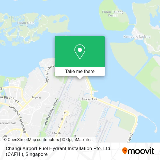 Changi Airport Fuel Hydrant Installation Pte. Ltd. (CAFHI)地图