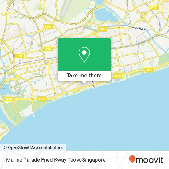 Marine Parade Fried Kway Teow map