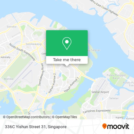336C Yishun Street 31 map