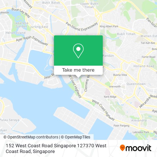 152 West Coast Road Singapore 127370 West Coast Road地图