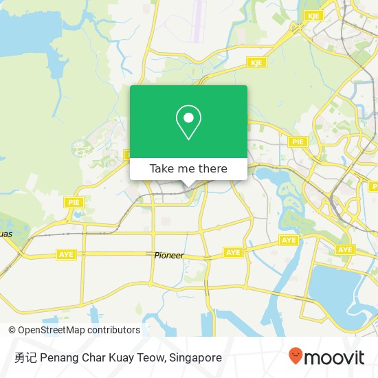 勇记 Penang Char Kuay Teow map