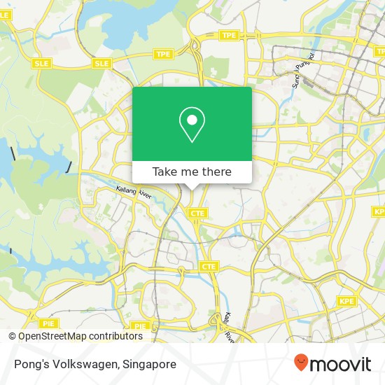 Pong's Volkswagen地图