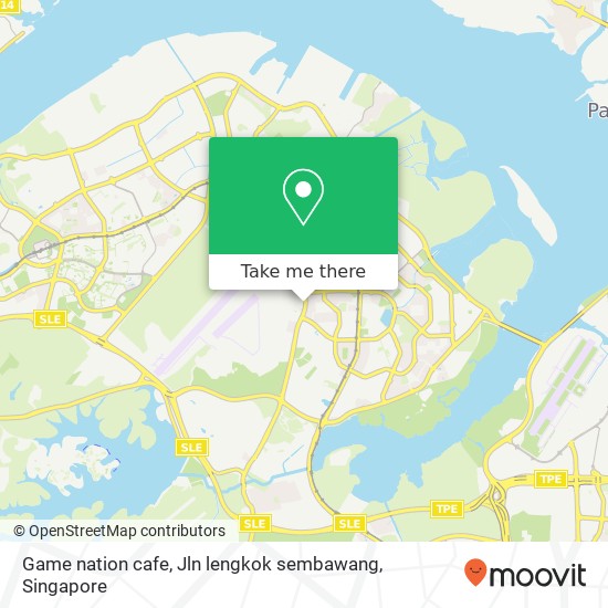 Game nation cafe, Jln lengkok sembawang map