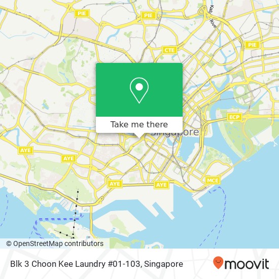 Blk 3 Choon Kee Laundry #01-103 map