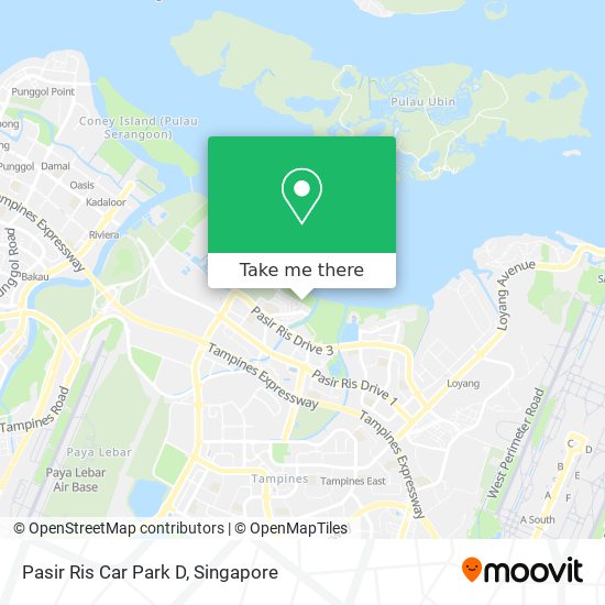 Pasir Ris Car Park D map