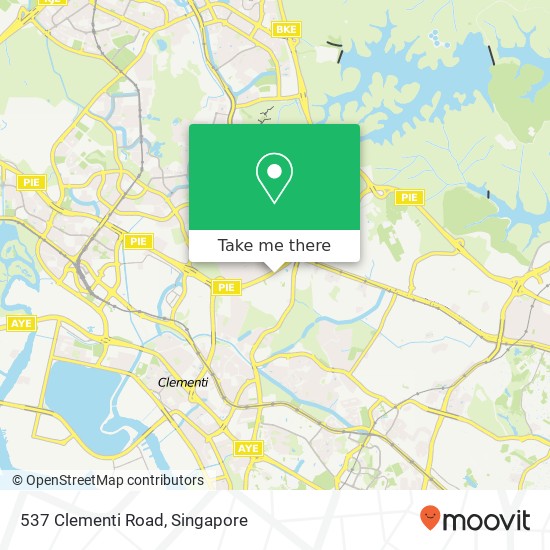 537 Clementi Road map