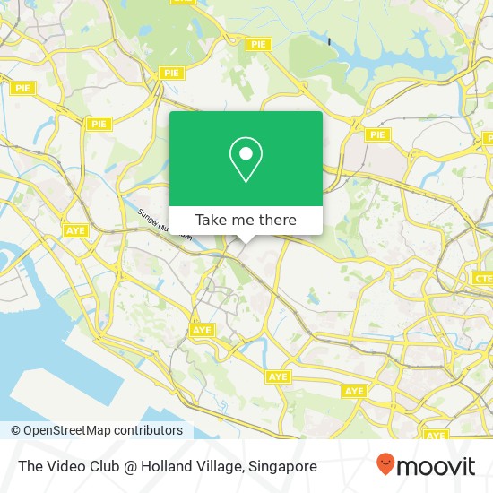 The Video Club @ Holland Village map