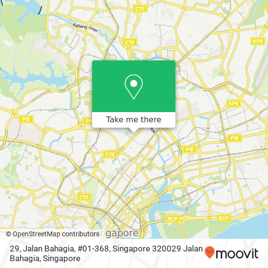 29, Jalan Bahagia, #01-368, Singapore 320029 Jalan Bahagia map