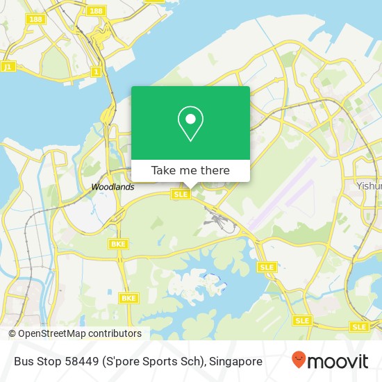 Bus Stop 58449 (S'pore Sports Sch) map