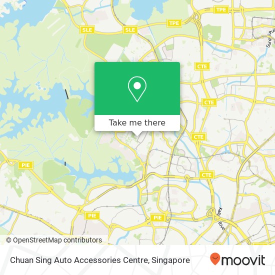 Chuan Sing Auto Accessories Centre map