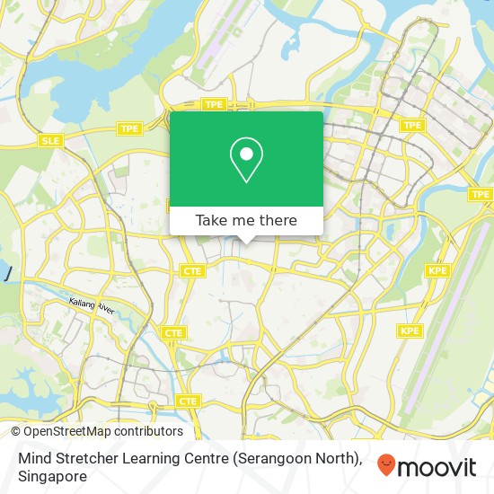 Mind Stretcher Learning Centre (Serangoon North) map