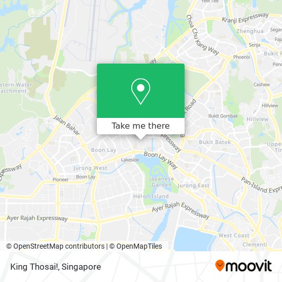 King Thosai! map