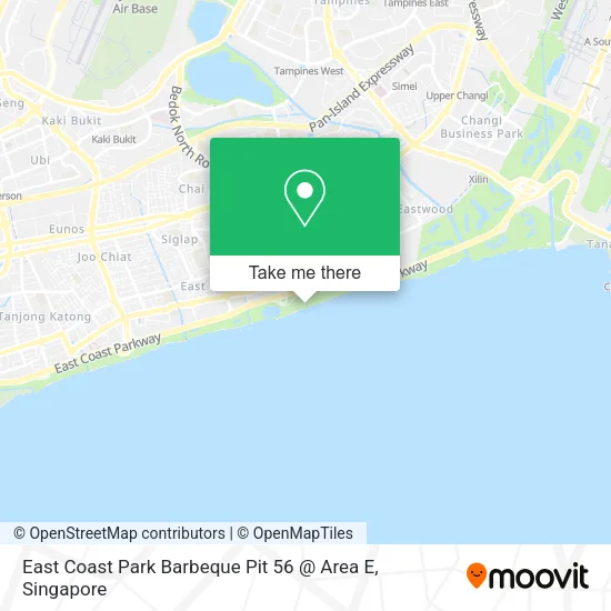 East Coast Park Barbeque Pit 56 @ Area E地图