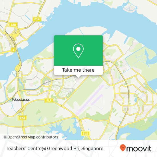 Teachers' Centre@ Greenwood Pri map