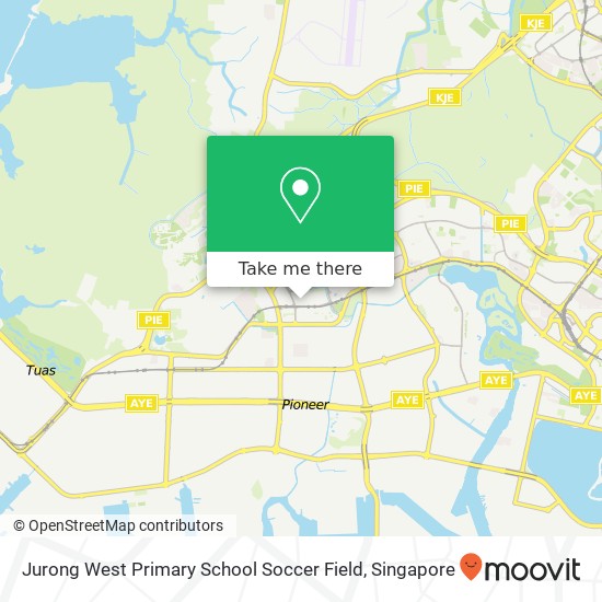 Jurong West Primary School Soccer Field地图