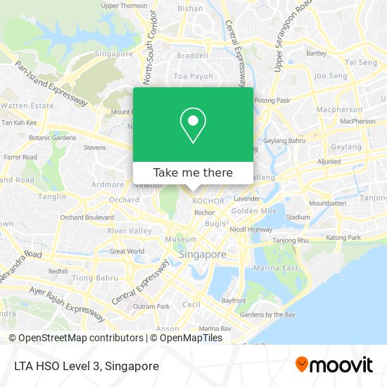 LTA HSO Level 3 map