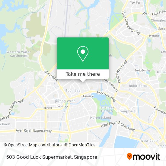 503 Good Luck Supermarket map