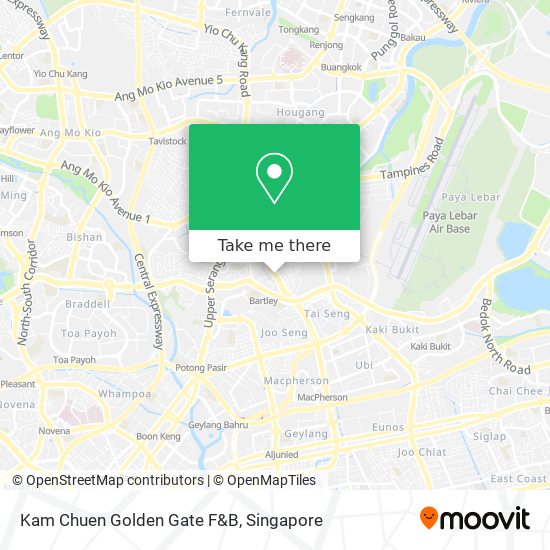 Kam Chuen Golden Gate F&B地图