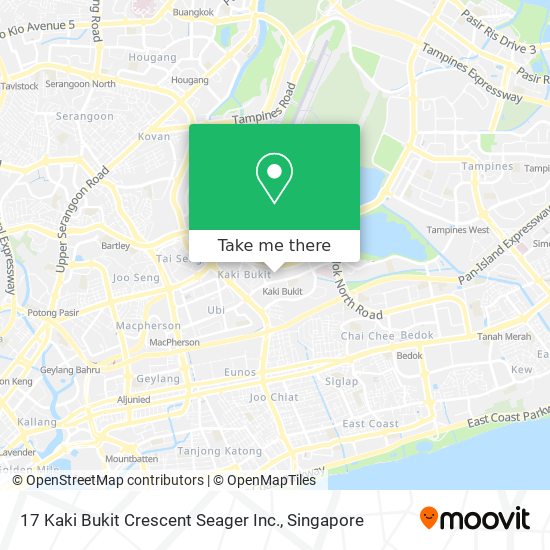 17 Kaki Bukit Crescent Seager Inc. map