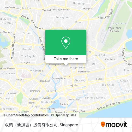 双鹤（新加坡）股份有限公司 map