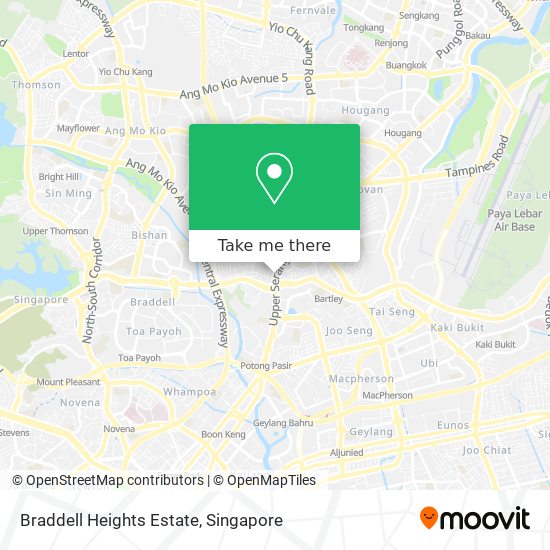 Braddell Heights Estate地图