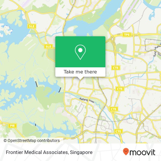 Frontier Medical Associates map