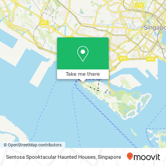 Sentosa Spooktacular Haunted Houses地图