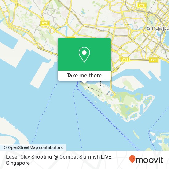 Laser Clay Shooting @ Combat Skirmish LIVE地图