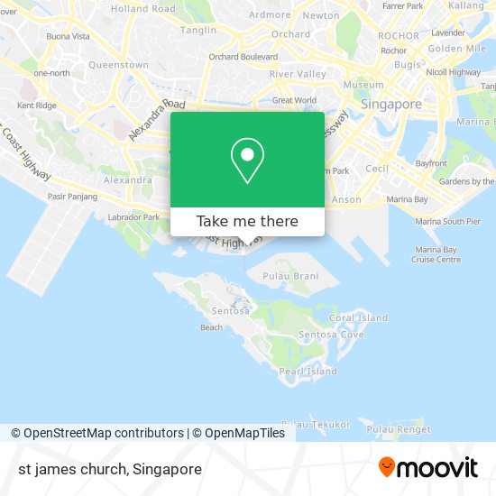 st james church map