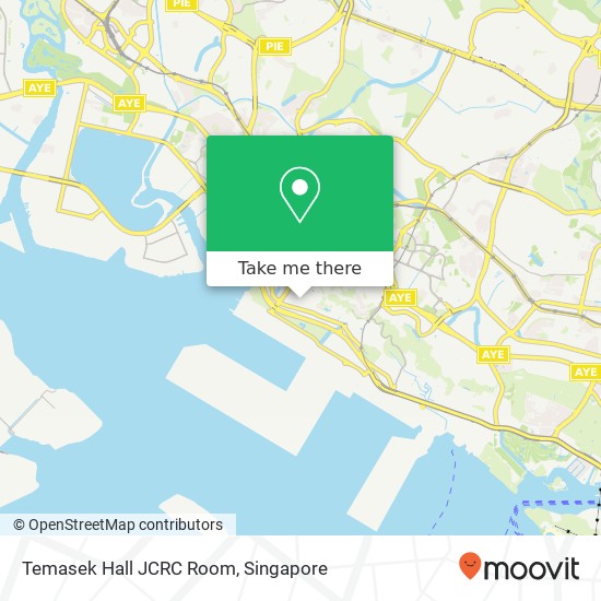 Temasek Hall JCRC Room map