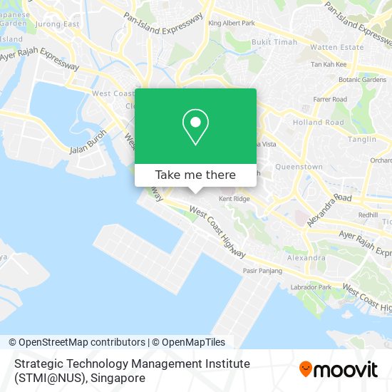 Strategic Technology Management Institute (STMI@NUS) map