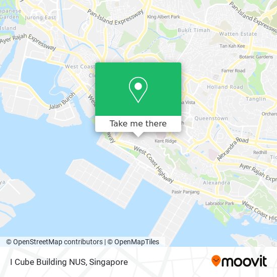 I Cube Building NUS地图