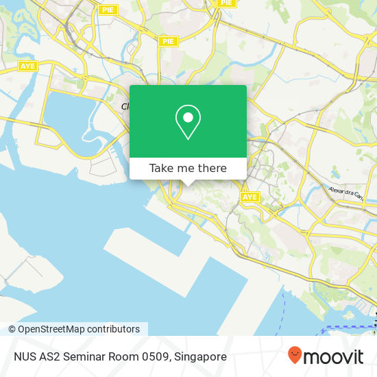 NUS AS2 Seminar Room 0509地图