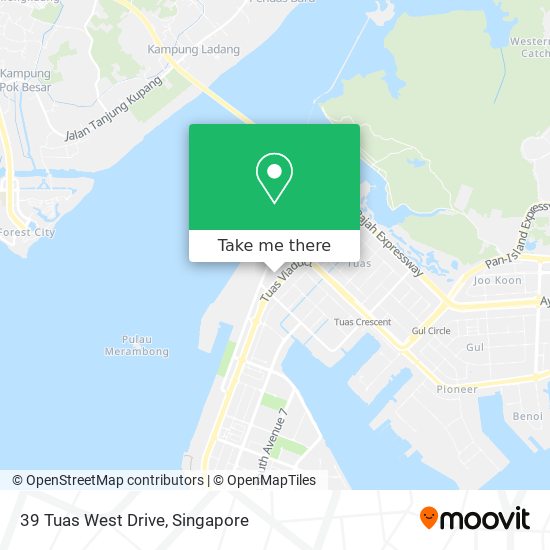 39 Tuas West Drive map