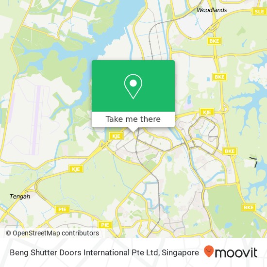 Beng Shutter Doors International Pte Ltd地图
