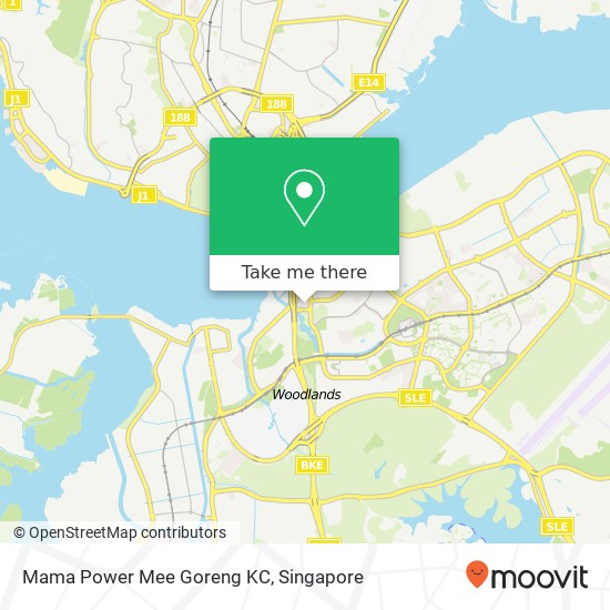 Mama Power Mee Goreng KC map