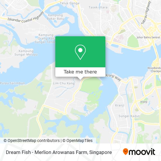 Dream Fish - Merlion Arowanas Farm map