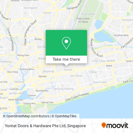 Yontat Doors & Hardware Pte Ltd map