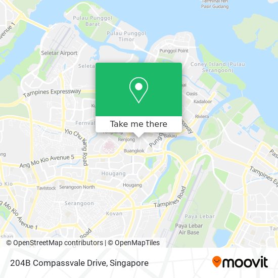 204B Compassvale Drive map