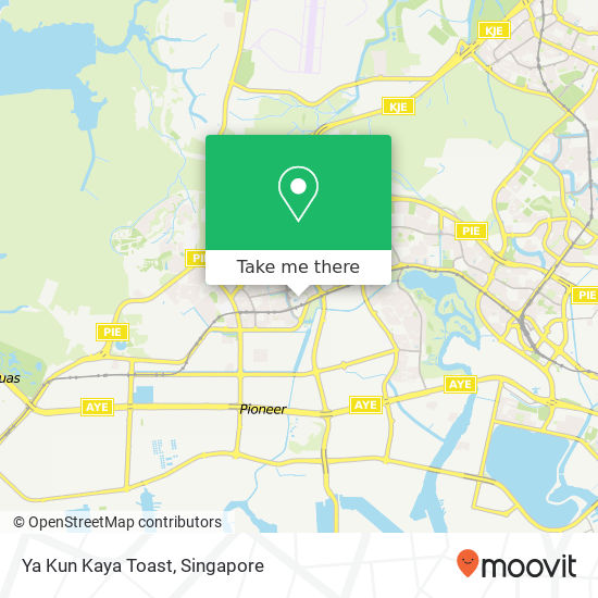 Ya Kun Kaya Toast map