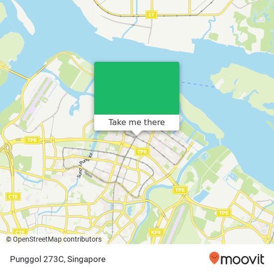 Punggol 273C map