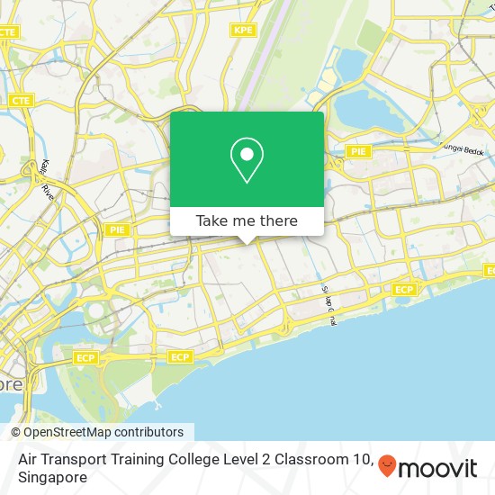 Air Transport Training College Level 2 Classroom 10 map