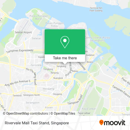 Rivervale Mall Taxi Stand地图