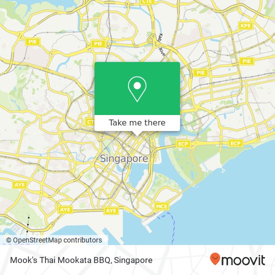 Mook's Thai Mookata BBQ map