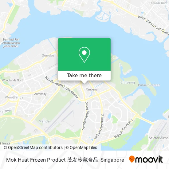 Mok Huat Frozen Product 茂发冷藏食品 map